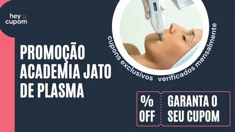 cupom de desconto academia jato de plasma