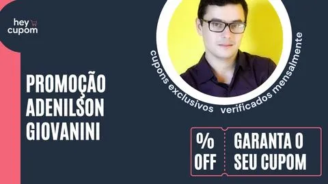 cupom de desconto adenilson giovanini