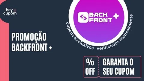 cupom de desconto backfront