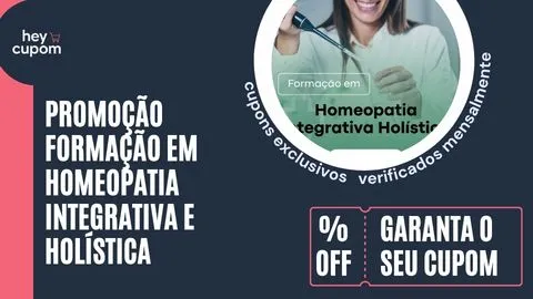 cupom desconto formacao homeopatia integrativa holistica