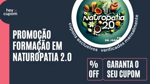 cupom de desconto formação naturopaia 2.0