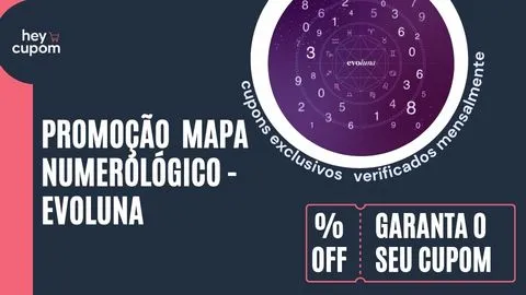 cupom de desconto mapa numerologico evoluna
