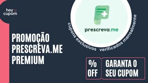 cupom de desconto prescrevame