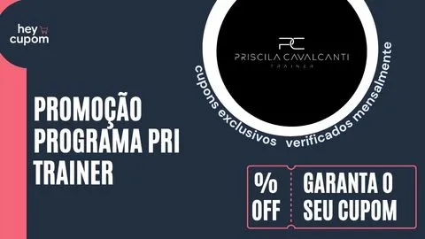 cupom de desconto programa Pri Trainer