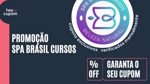 curso de desconto spa brasil cursos