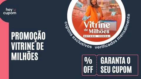 cupom de desconto vitrine de milhões