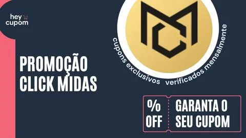 cupom de desconto click midas