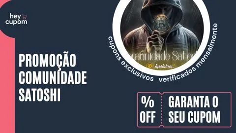 cupom de desconto comunidade satoshi