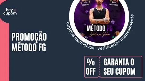 cupom de desconto método fg