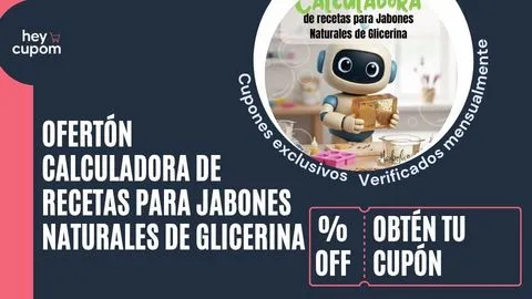 cupones Calculadora Recetas Jabones Naturales Glicerina
