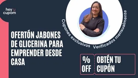 Cupon Jabones de Glicerina para Emprender desde Casa