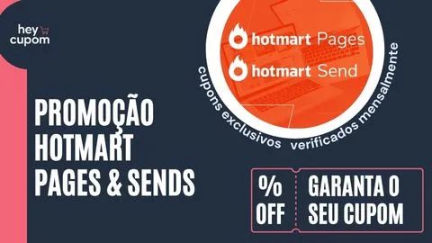 cupom hotmart pages & sends