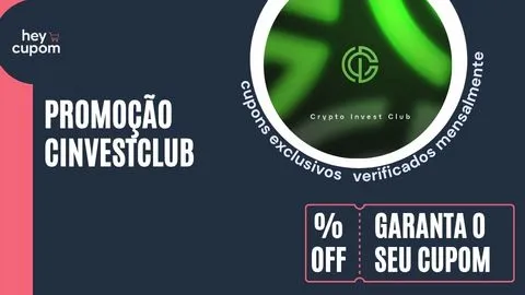 cupom de desconto CInvestClub