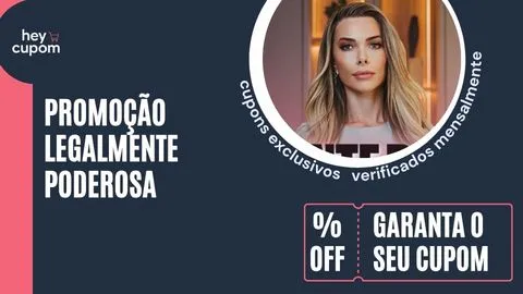 cupom de desconto legalmente poderosa