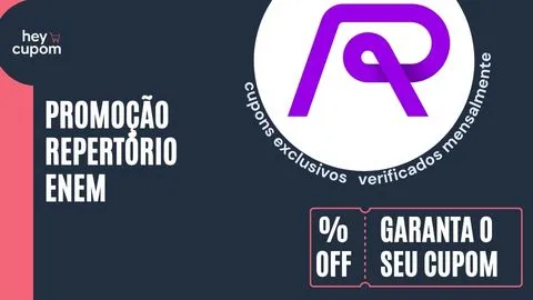 cupom de desconto repertório enem