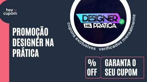 cupom de desconto Designer na prática