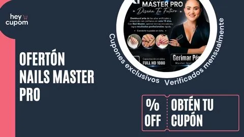 cupones nails master pro