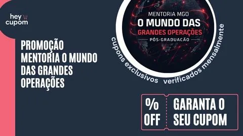 cupom de desconto mentoria mundo grandes operacoes