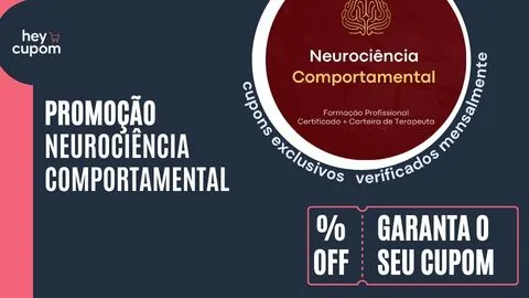 cupom de desconto neurociencia comportamental