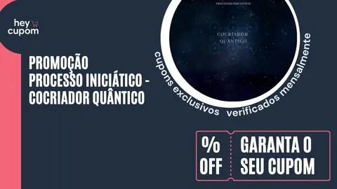 cupom de desconto processo iniciatico cocriador quantico