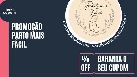 cupom de desconto parto mais facil