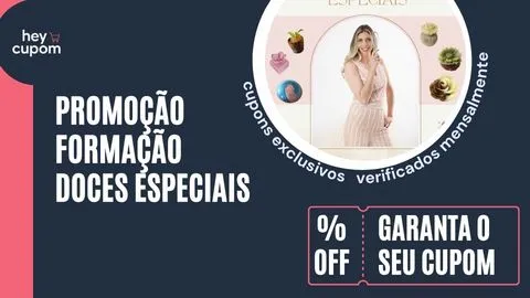 cupom de desconto formacao doces especiais