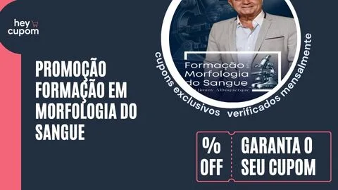 cupom de desconto formacao morfologia do sangue