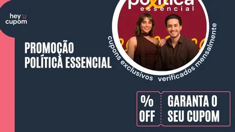 cupom de desconto politica essencial