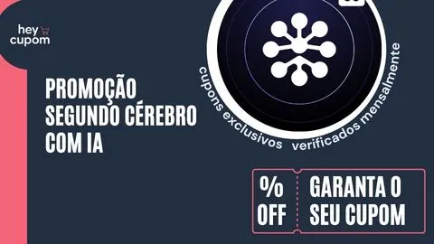cupom de desconto segundo cerebro com IA