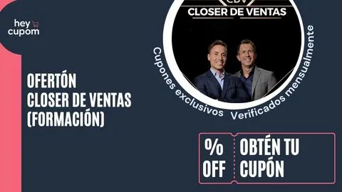 cupones closer de ventas