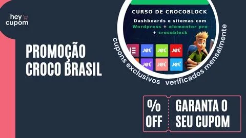 cupom de desconto croco brasil