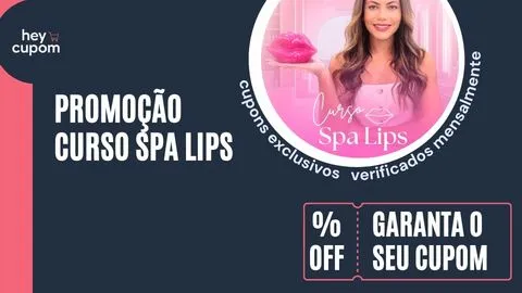 cupom de desconto curso de spa lips