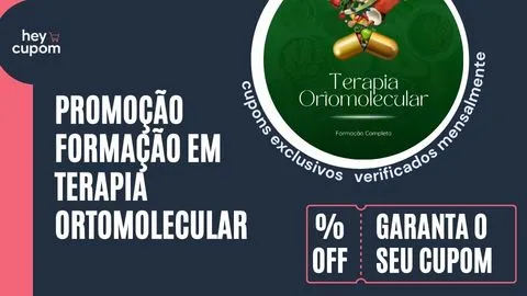 cupom de desconto formacao ortomolecular
