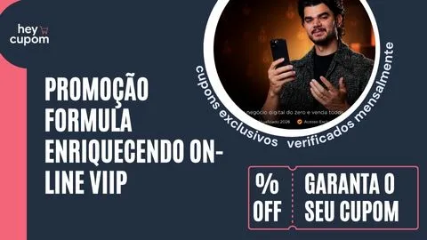 cupom de desconto formula enriquecendo online viip