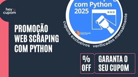 cupom de desconto web scraping python