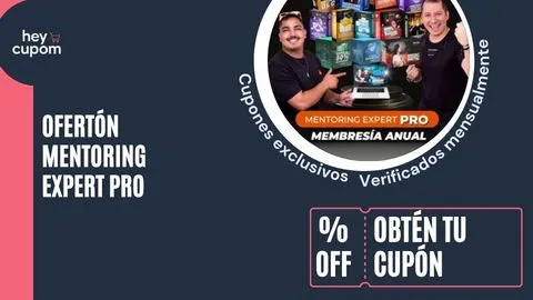 Cupón de Descuento Mentoring Expert Pro
