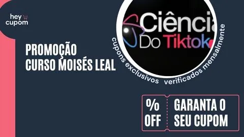 cupom de desconto curso moises leal