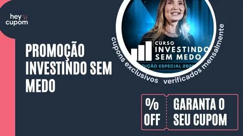 cupom de desconto investindo sem medo