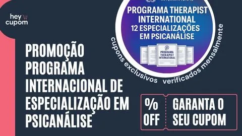 cupom de desconto programa internacional de especialização em psicanalise